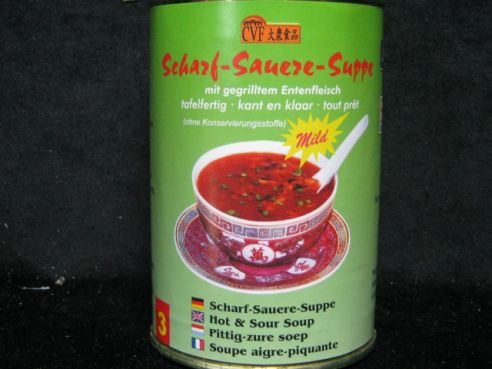 Peking Gulaschsuppe, mild, Bach-Ho, scharf sauer Suppe, 400ml