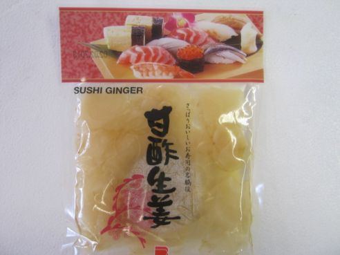 Sushi Ingwer, Ingwer eingelegt, Sushi Gari, weiss, Endo, Japan, 110g/55g ATG,