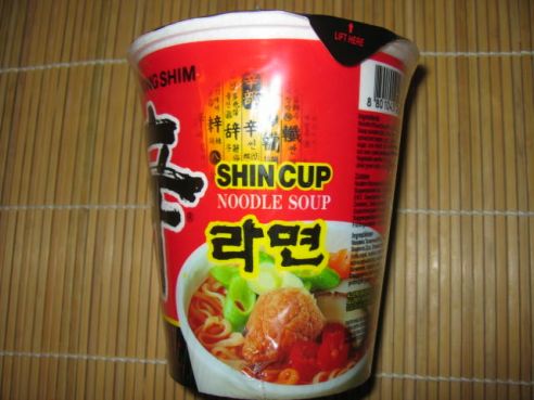 Shin Cup, Shin Ramen, Nong Shim,12x68g