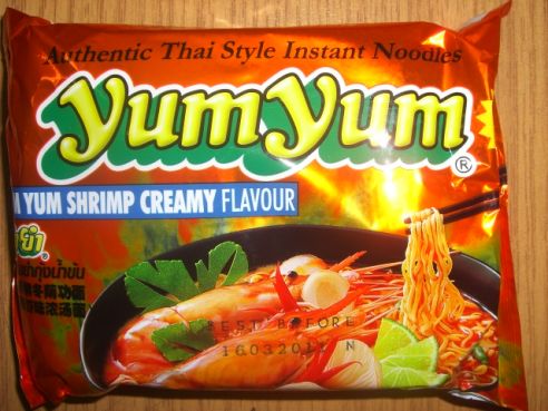 Tom Yum Shrimp Creamy, Yum Yum, 30x70g