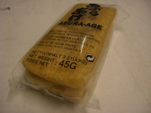 Abura Age, frittierte Tofu-Taschen, Yamato, 45g
