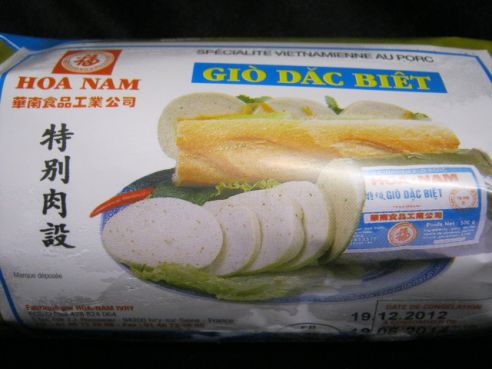 Vietnamesische Fleischwurst, Moo Yor, HOA NAM, Gio Dac Biet, 500g