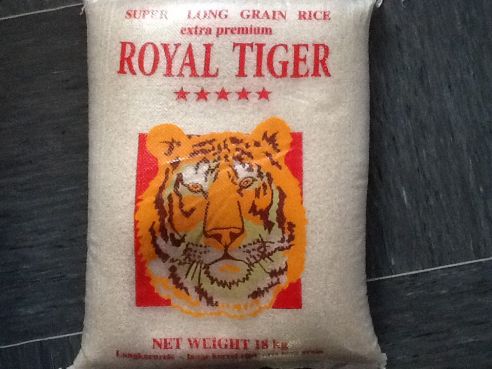 weisser Langkornreis, ohne Duft, Royal Tiger, 18kg