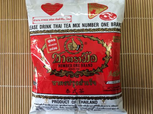 Thai Tea Mix, Number One, schwarzer Tee, Pulver, 400g Beutel