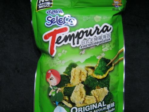 Seetang Snack, paniert, Tempura Original Flavour, Seleco, 40g