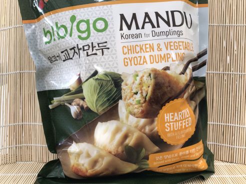 Mandu, Korea Dumpling mit Huhn und Gemuese, Bibigo, 600g
