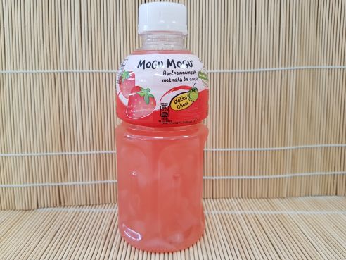 Erdbeer Drink mit Kokosgelee, Mogu Mogu, 320ml
