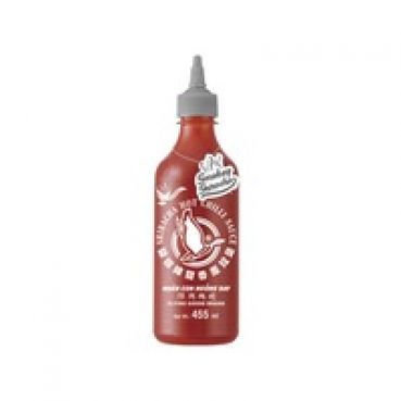 Sriracha,  Smokey Chili Rauch Sosse, Flying Goose, 455ml