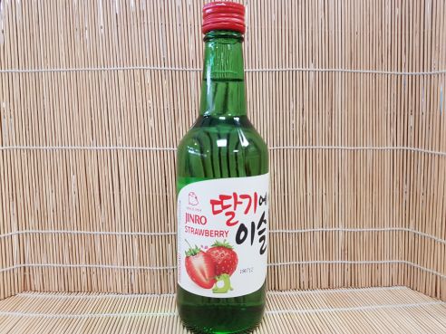 Chamisul Soju, Jinro, Strawberry, Erdbeer, Vodka aus Korea, Alk. 13 % VOL., 350ml