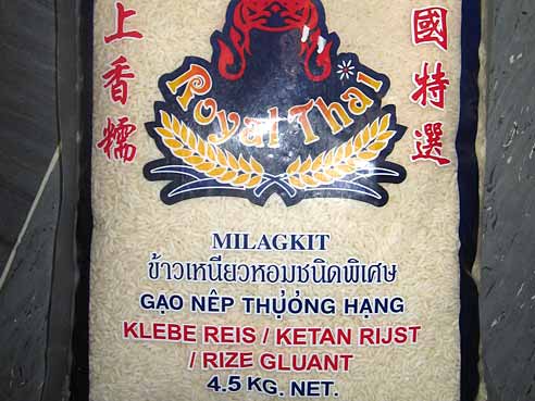 Klebereis, Langkorn, ganz, Royal Thai, 10kg