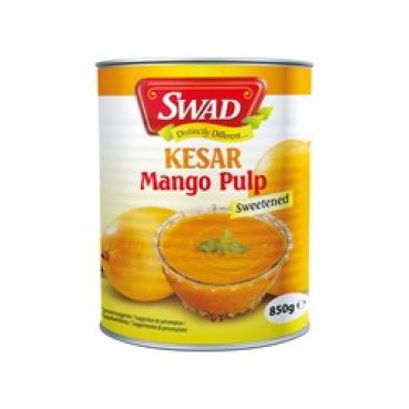 Mango Pulp Kesar (Pueree), Swad, 850g