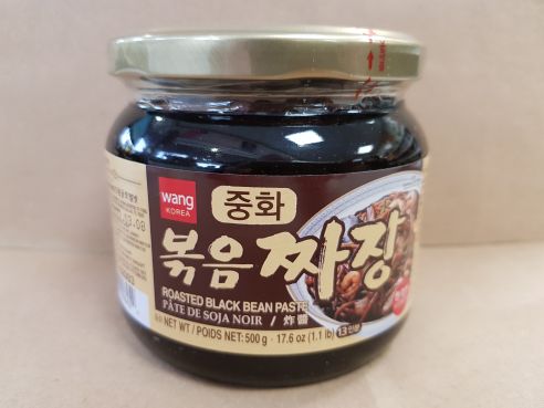 Chunjang Jjajang Sosse, geroestete schwarze Sojapaste, Wang, 500g
