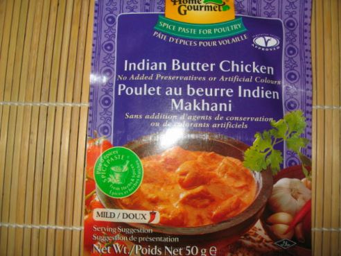 Indian, Butter Chicken Makhani, AHG, 50g