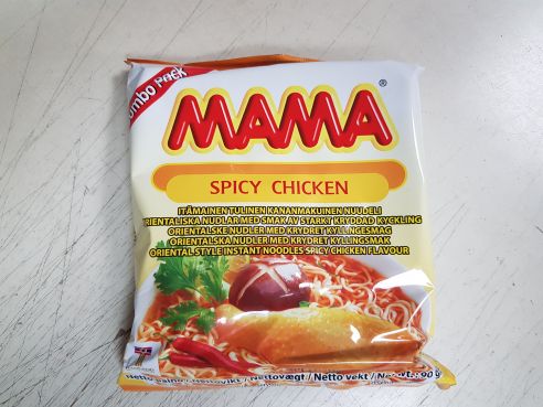 Huhn, Spicy Chicken, Jumbo Pack, Mama Thai Food,  1x90g