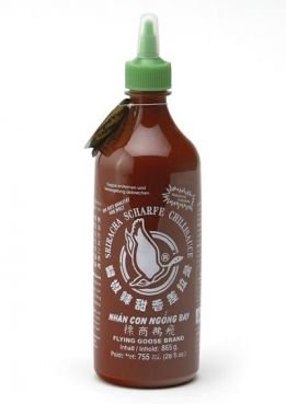 Sriracha,  scharfe Chili Sosse, Flying Goose, 730ml