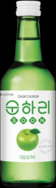 Chamisul Soju, Chum Churum, Apfel, Apple, Vodka aus Korea, Alk. 12 % VOL., 350ml