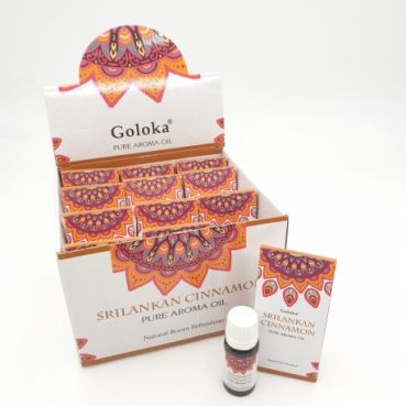 Goloka - Srilankan Cinnamon, Zimt, reines Aromaoel, 10ml, Indien
