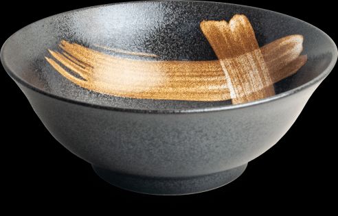Ramen Bowl, Kuroi Kosaten, Japan, 19,5cm x 7,5cm