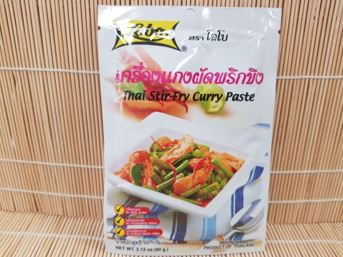 Thai Stir-Fry Curry Paste, Lobo, 60g