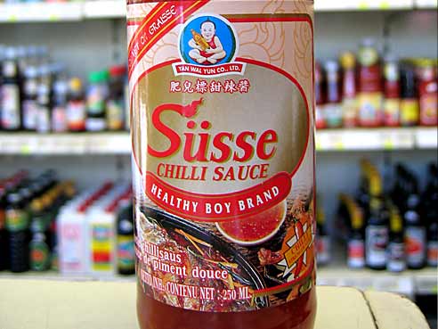 Chilisosse, suess, Healthy Boy Brand, 250ml
