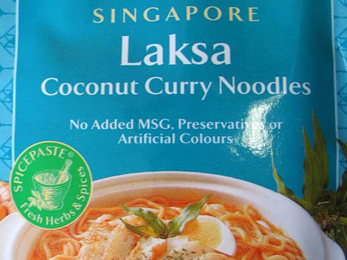 Singapure, Laksa Coconut Curry Noodles, AHG, 50g