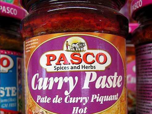 Curry Paste, Hot, Pasco, 283g