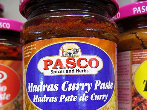 Curry Paste, Madras, Pasco, 283g