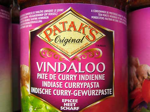 Patak`s Curries, Vindaloo Curry Paste, Patak`s Original, 283g