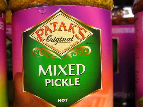 Patak`s Pickles, scharfe gemischte Pickle, Mixed Pickle, 283g