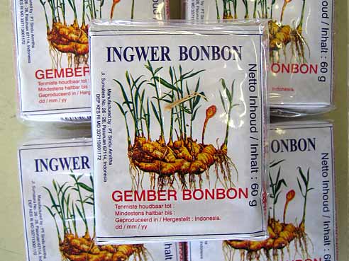Ingwer Bonbon, Sina,  5x56g