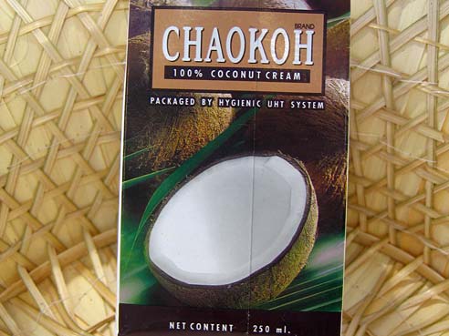 Kokosmilch, Chaokoh, 18% Fett, 250ml, Tetrapak