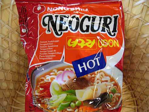 Neoguri Hot, Nong Shim,  5x120g