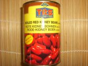 Rote Kidney Bohnen, gekocht, in Salzlake, TRS, 400g