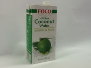 Kokoswasser, 100% pur und natural, ohne Zucker, FOCO,  1x1ltr.