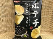 Wasabi Nori, japanische Kartoffel Chips, Koikeya, 100g