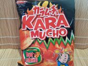 Karamucho, japanische flache Kartoffel Chips, hot chili, Koikeya, 60g