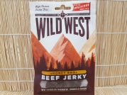 Beef Jerky, Honey BBQ, getrocknetes Rindfleisch, Wild West, 25g