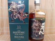Shinobu, Pure Malt Whisky, 10 Jahre, Mizunara, oak finish, 43% Alk. VOL., 700ml