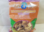 Plantain Chips, extra sweet, Bananen Chips, extra suess, Afroase, 80g