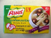Bruehwuerfel Shiitake, Knorr Thailand, 20g