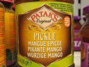 Patak`s Pickles, mittel scharf, Mango Pickle, 283g