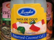 Nata de Coco (Kokosnuss-Gelee), Monika, 340g/220g ATG
