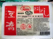 Tofu, Silken, Seiden Tofu in der Schale, Unicurd Food, 300g