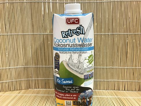 Kokoswasser, 100% natural, ohne Zucker, UFC, 500ml